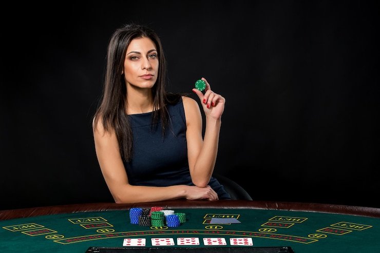 Meja Live Baccarat di petir33 dengan dealer profesional dan studio multi-kamera